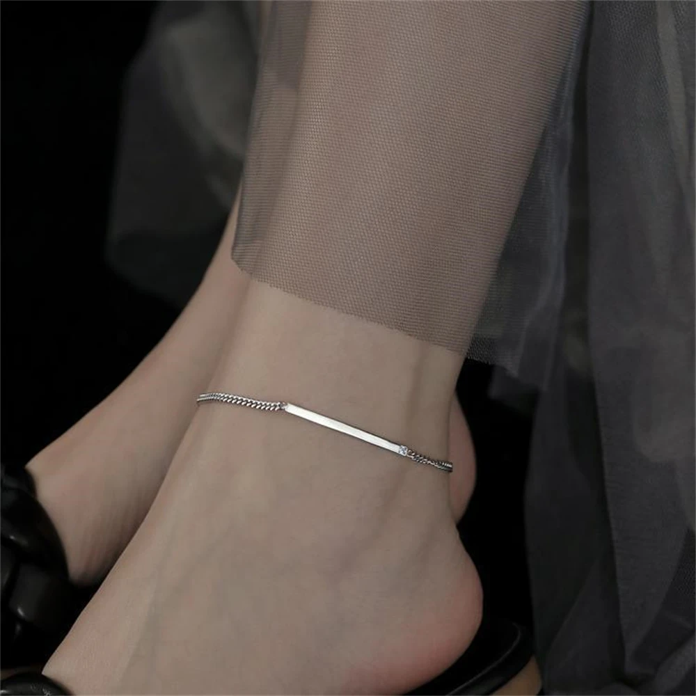 Браслет на ногу серебряный в богемном стиле, 925 пробы
Браслет на ногу серебряный в богемном стиле, 925 пробы