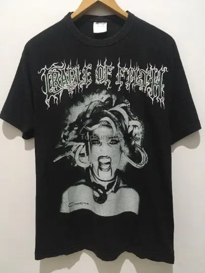 Men T Shirt Vintage 90'S Cradle Of Filth T-Shirt
Men T Shirt Vintage 90'S Cradle Of Filth T-Shirt