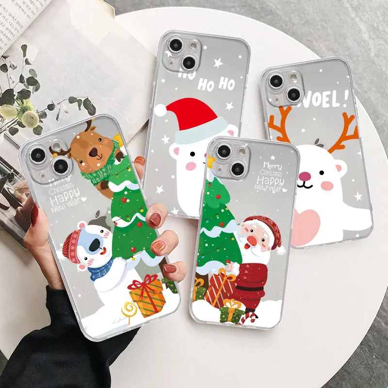 Shockproof Case For iPhone 14 13 12 11 Pro Max XR XS Max 7 8 13 12 14 Plus 13Mini Silicone Funda Cover Cute Christmas Tree Santa
Shockproof Case For iPhone 14 13 12 11 Pro Max XR XS Max 7 8 13 12 14 Plus 13Mini Silicone Funda Cover Cute Christmas Tree Santa
