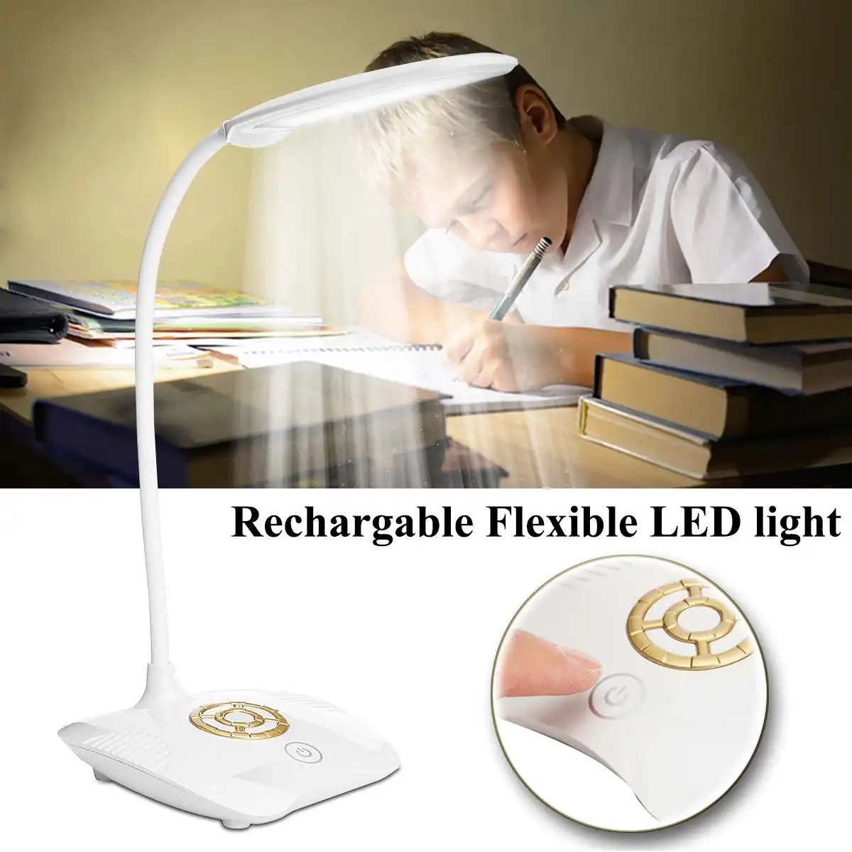LED Desk Lamp Foldable Dimmable Touch Table Lamp DC5V USB Powered Table Light 6000K Night Light Touch Dimming Portable Lamp
LED Desk Lamp Foldable Dimmable Touch Table Lamp DC5V USB Powered Table Light 6000K Night Light Touch Dimming Portable Lamp