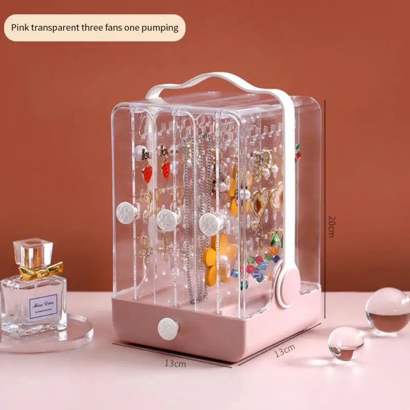 Clear Adjustable Necklace Earrings Storage Box Plastic Acrylic Jewelry Earrings Box Multifunctional Cosmetics Storage Box
Clear Adjustable Necklace Earrings Storage Box Plastic Acrylic Jewelry Earrings Box Multifunctional Cosmetics Storage Box