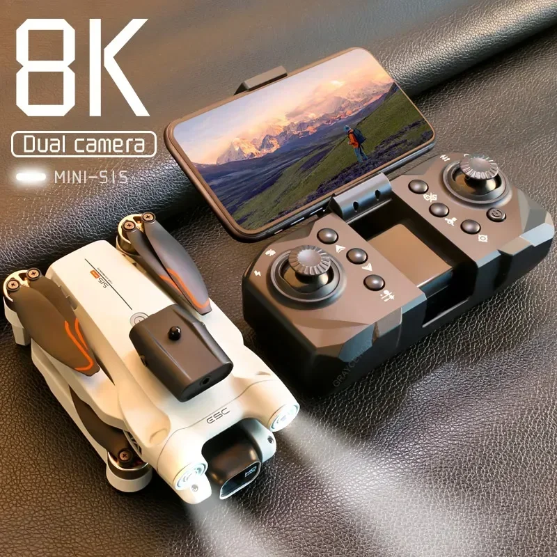 New 4K Profesional 8K HD Camera S1S Mini Drone Obstacle Avoidance Aerial Photography Brushless Foldable Quadcopter Dron s Toy
New 4K Profesional 8K HD Camera S1S Mini Drone Obstacle Avoidance Aerial Photography Brushless Foldable Quadcopter Dron s Toy