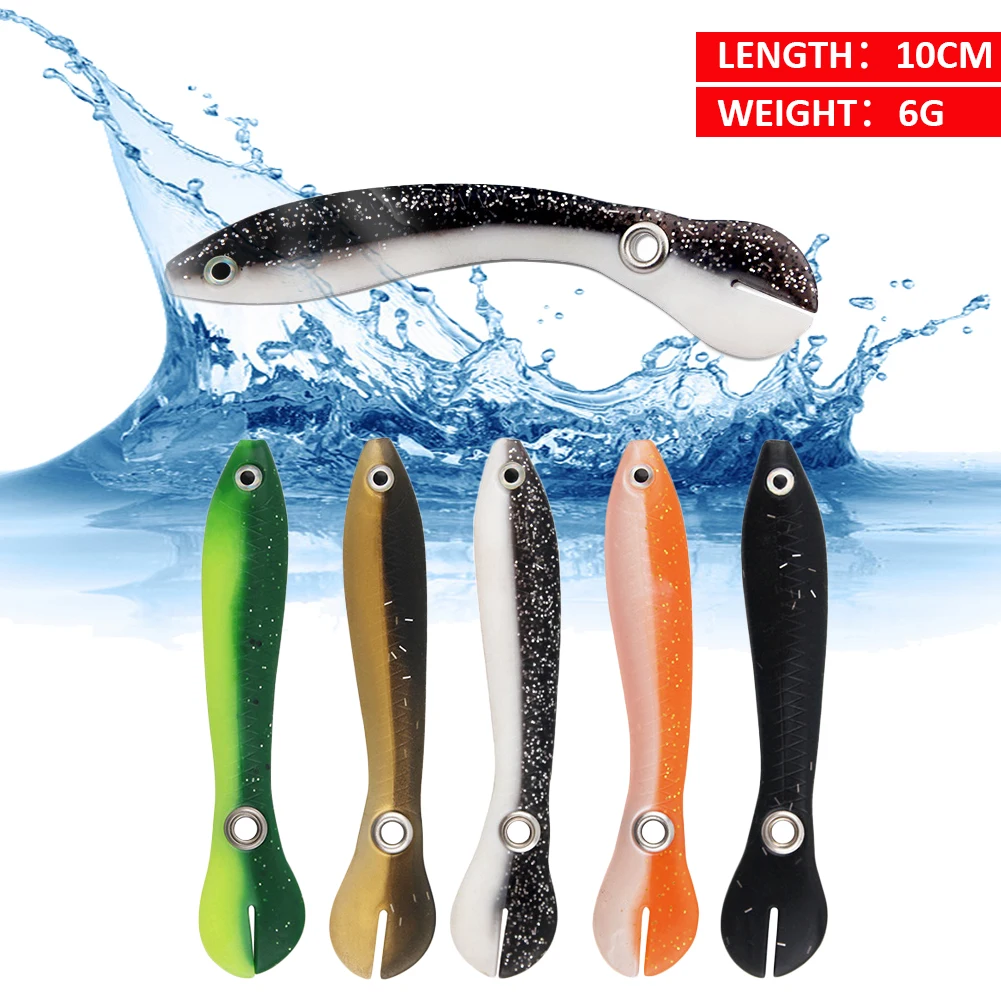 10cm/6g Fishing Lure Loach Soft Bait Artificial Swim Sinking Jerkbait Split Tail Fishing Tackle Loach Bait Fishing Accessories
10cm/6g Fishing Lure Loach Soft Bait Artificial Swim Sinking Jerkbait Split Tail Fishing Tackle Loach Bait Fishing Accessories