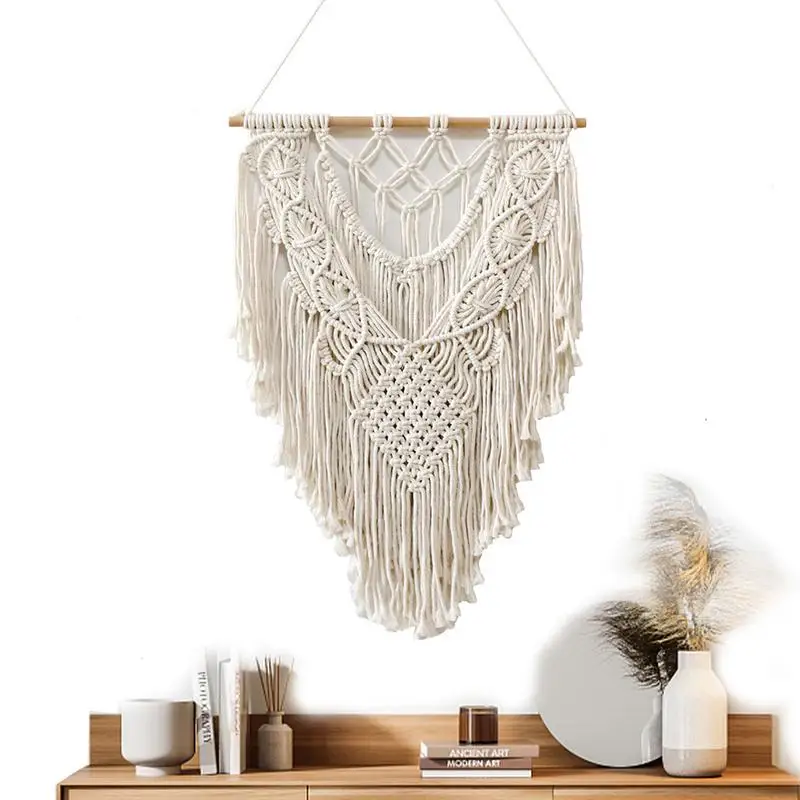 Large Macrame Wall Decor Boho Wall Tapestry With Tassel Macrame Home Decoration For Living Room Bedroom Dorm Apartment
Large Macrame Wall Decor Boho Wall Tapestry With Tassel Macrame Home Decoration For Living Room Bedroom Dorm Apartment