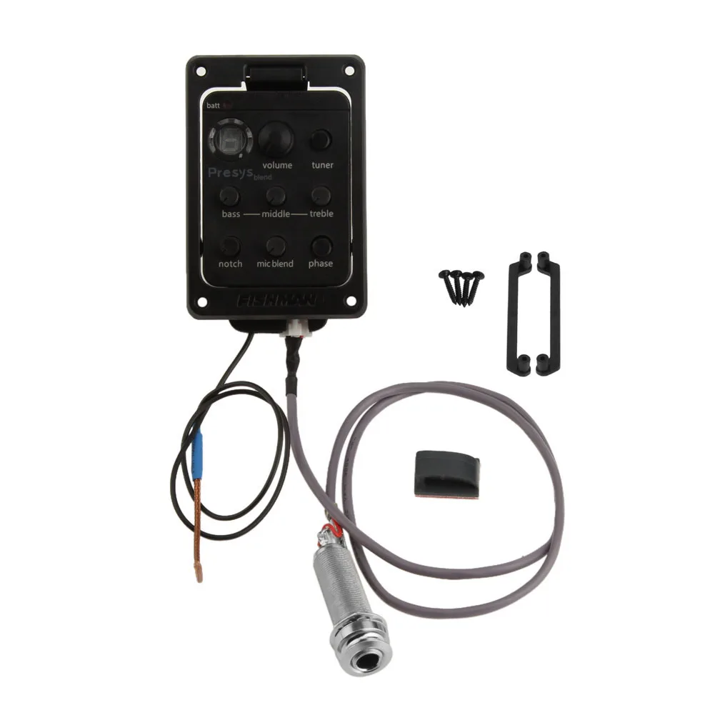 4-Band EQ Equalizer Beat Board Pick-up Acoustic Guitar Preamp Piezo Pickup Guitar Tuner with Microphone
4-Band EQ Equalizer Beat Board Pick-up Acoustic Guitar Preamp Piezo Pickup Guitar Tuner with Microphone