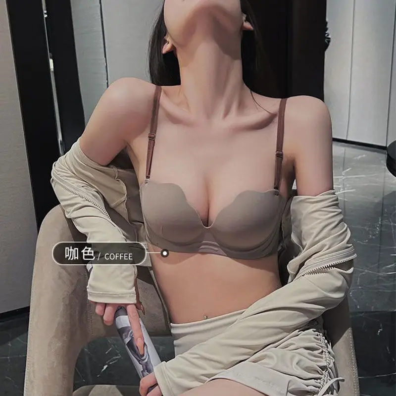 Half-cup Underwear For Women With Small Breasts Push-up Display Large Breasts Pure Sexy Style Half-cup Bra Push-up Bra
Half-cup Underwear For Women With Small Breasts Push-up Display Large Breasts Pure Sexy Style Half-cup Bra Push-up Bra