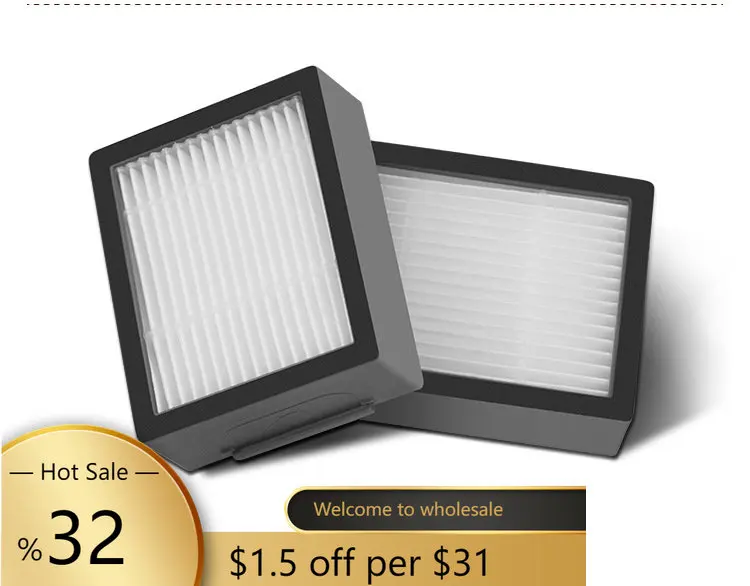 Replacement Hepa Filters for i7 iRobot Roomba i7+ E5 E6 Vacuum Cleaner kits Hepa filter Accessories
Replacement Hepa Filters for i7 iRobot Roomba i7+ E5 E6 Vacuum Cleaner kits Hepa filter Accessories