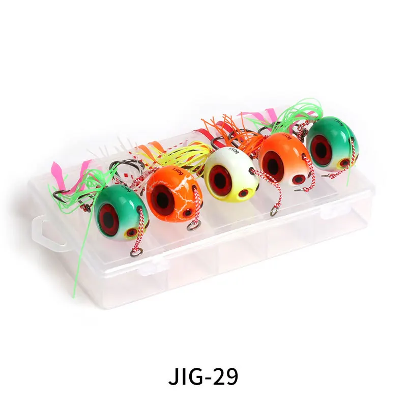 5PCS Fishing Lure Lead 100g Jig Head Sea Boating Bait With Rubber Skirt Saltwater Luminous Fishing Bait Fishing Accessories
5PCS Fishing Lure Lead 100g Jig Head Sea Boating Bait With Rubber Skirt Saltwater Luminous Fishing Bait Fishing Accessories