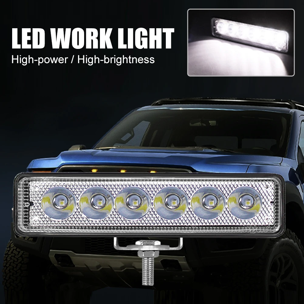 Universal Work Light Bar 12V 24V Auxiliary Lamp 6LED Single Rod Pod Spot Light Fog Lamp for Car Truck Off-road ATV Accessories
Universal Work Light Bar 12V 24V Auxiliary Lamp 6LED Single Rod Pod Spot Light Fog Lamp for Car Truck Off-road ATV Accessories