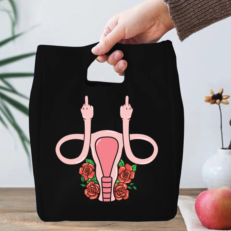 Lunch Bag Feminism Print Lunch Box Picnic Tote Small Handbag Reusable Food Storage Bags for Office Lady
Lunch Bag Feminism Print Lunch Box Picnic Tote Small Handbag Reusable Food Storage Bags for Office Lady