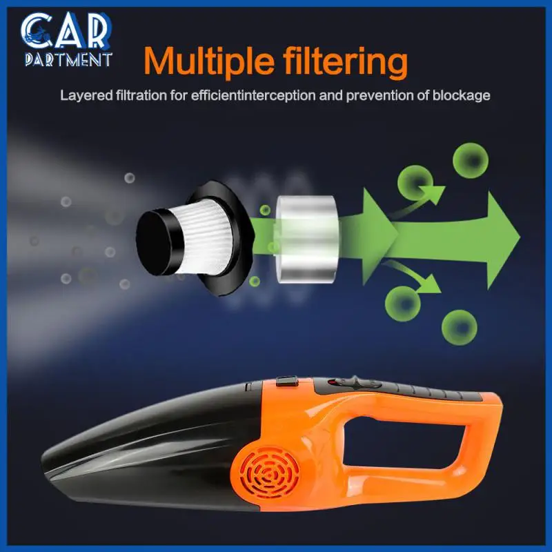 Car Vacuum Cleaner 12V Wired High Power 120W Steam Strong Wet and Dry Dual-use Household Car Vacuum Cleaner Car Accessories
Car Vacuum Cleaner 12V Wired High Power 120W Steam Strong Wet and Dry Dual-use Household Car Vacuum Cleaner Car Accessories
