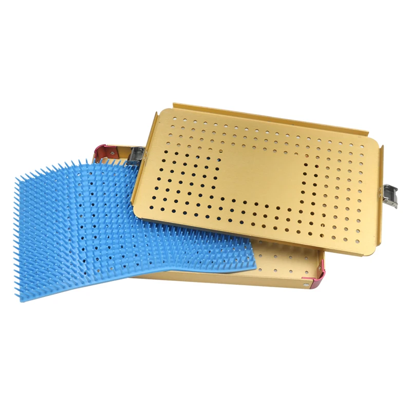 Стерилизационная коробка, дезинфекционный ящик с силиконовой подкладкой, золотистый, серебристый
Стерилизационная коробка, дезинфекционный ящик с силиконовой подкладкой, золотистый, серебристый