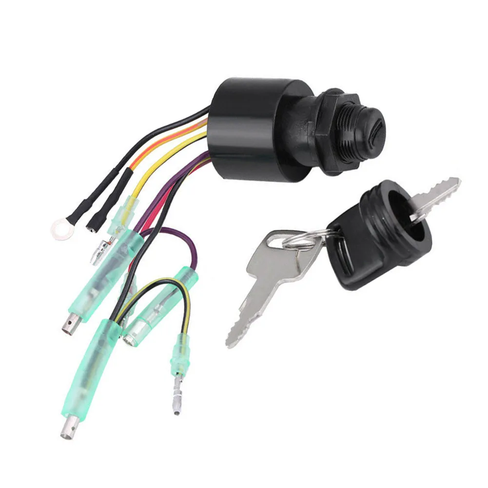 Parts Ignition Key Switch Fittings For Mercury Motors Outboard Boat Replacement Durable With 2x Key 3 Position 87-17009A5
Parts Ignition Key Switch Fittings For Mercury Motors Outboard Boat Replacement Durable With 2x Key 3 Position 87-17009A5