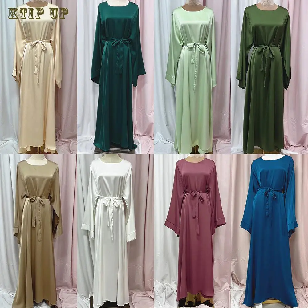 Muslim Women Maxi Abaya Dress Loose Nidha Long Sleeves Solid Color Dubai Turkey Islam Clothes Caftan Robe Modest Gown Elegance
Muslim Women Maxi Abaya Dress Loose Nidha Long Sleeves Solid Color Dubai Turkey Islam Clothes Caftan Robe Modest Gown Elegance