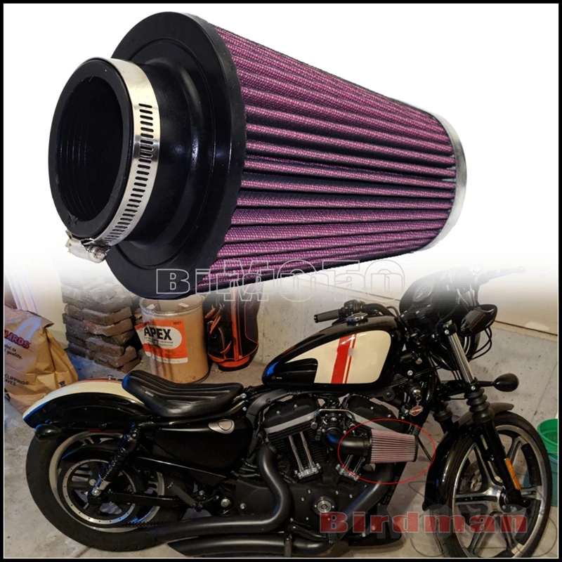 Motorcycle High Flow Air Cleaner 62mm Oval Straight Intake Air Filter For Harley Breakout Softail Road King Street Glide 2008-16
Motorcycle High Flow Air Cleaner 62mm Oval Straight Intake Air Filter For Harley Breakout Softail Road King Street Glide 2008-16