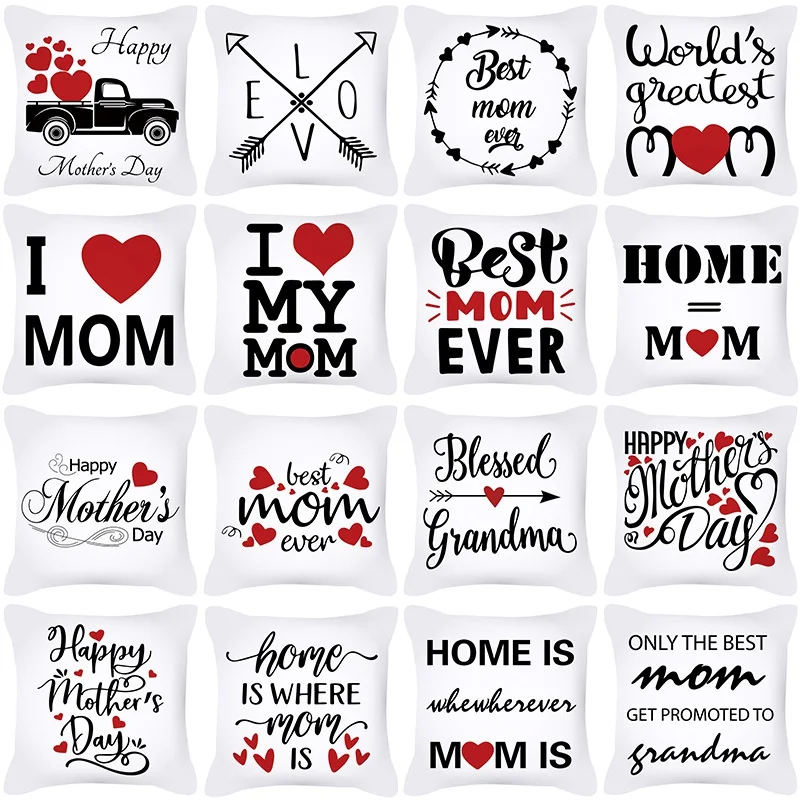 1 Pcs Microfiber Mother Day Throw Pillow Case Decorative Pillow Cover Pillowcase Home Decor for Sofa Couch
1 Pcs Microfiber Mother Day Throw Pillow Case Decorative Pillow Cover Pillowcase Home Decor for Sofa Couch