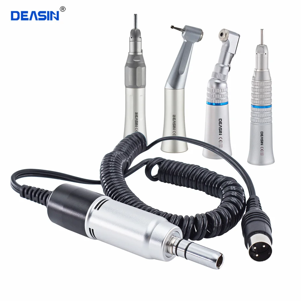 

Dental Lab 35000rpm Motor / Contra Angle / Straight Nosecone Handpiece Electric Micromotor Polishing Brush Tools