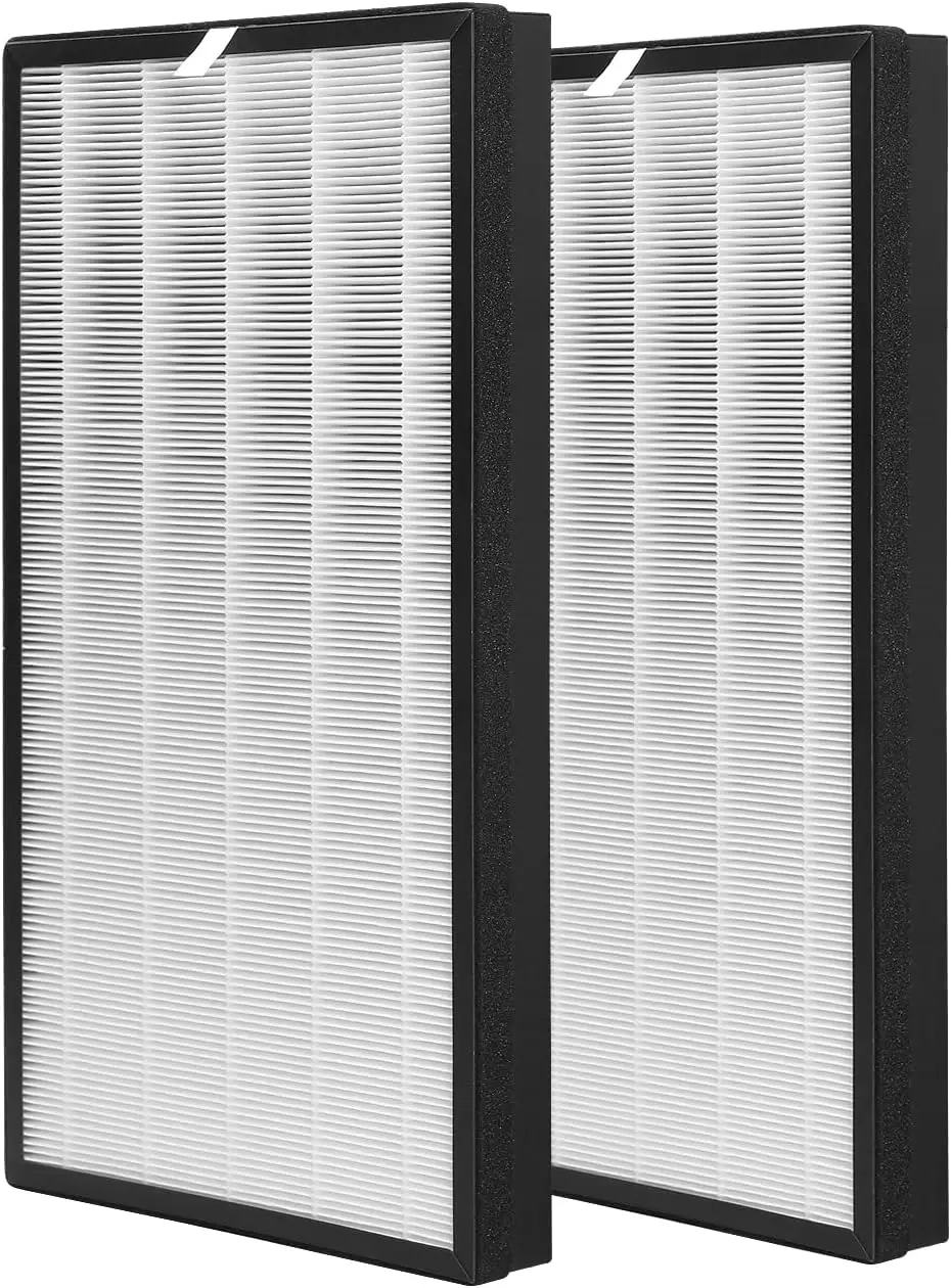 Фильтр для очистителя воздуха HSP003 с двойной фильтрацией HEPA, 2-в-1 фильтр включает H13 True HEPA и фильтр с активированным углем, P
Фильтр для очистителя воздуха HSP003 с двойной фильтрацией HEPA, 2-в-1 фильтр включает H13 True HEPA и фильтр с активированным углем, P