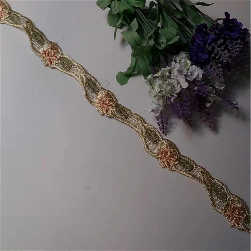 2 yards Mesh Embroidery Strip Lace Trims Ribbon for Sofa Cushion Curtain Trimmings Home Textiles Webbing Sewing Fabric DIY New
2 yards Mesh Embroidery Strip Lace Trims Ribbon for Sofa Cushion Curtain Trimmings Home Textiles Webbing Sewing Fabric DIY New