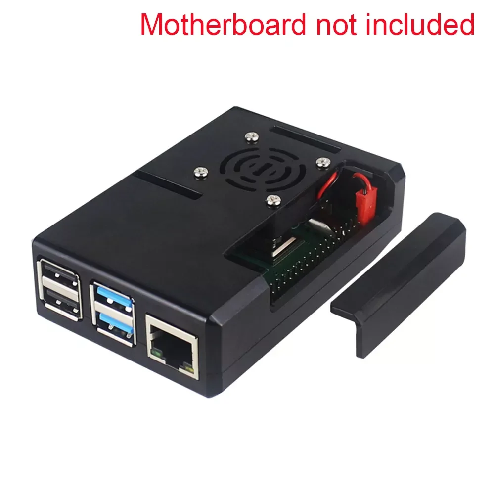 Ports Interfaces Compact Demo Board Protective ABS Case Durable Parts With Cooling Fan Accessories For Raspberry Pi 4
Ports Interfaces Compact Demo Board Protective ABS Case Durable Parts With Cooling Fan Accessories For Raspberry Pi 4