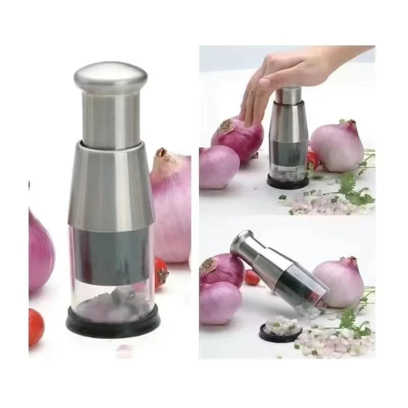 Multifunctional Creative Hand Press Onion Cutter Household Peeling Electroplating Garlic Chopper Simple Kitchen Garlic Rammer
Multifunctional Creative Hand Press Onion Cutter Household Peeling Electroplating Garlic Chopper Simple Kitchen Garlic Rammer