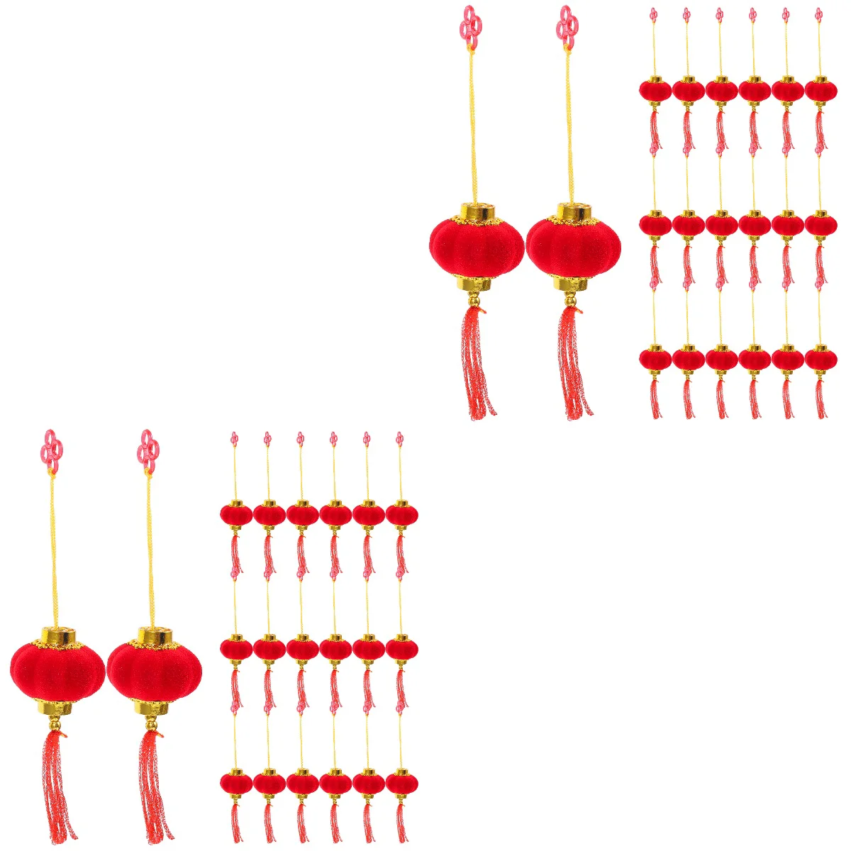 60 pcs New Year Hanging Ornament Hanging Mini Lantern Home Festival Decoration
60 pcs New Year Hanging Ornament Hanging Mini Lantern Home Festival Decoration