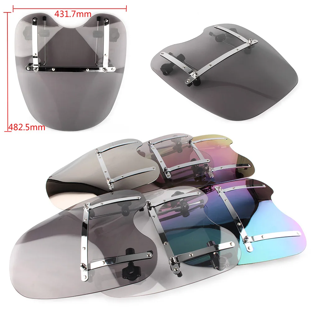 19" Motorcycle ABS Windshield Windproof Windscreen For Harley Dyna Blackline Breakout Bad Boy FXSTSB Cross Bones Freewheeler
19" Motorcycle ABS Windshield Windproof Windscreen For Harley Dyna Blackline Breakout Bad Boy FXSTSB Cross Bones Freewheeler