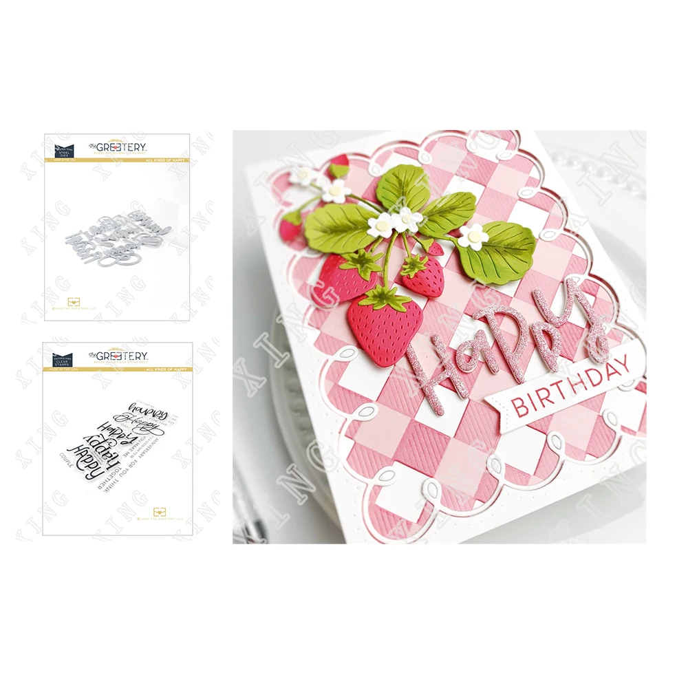 All Kinds of Happy Set Metal Cutting Dies and Stamps Handmade Diy Scrapbooking Diary Paper Decoration Stencils 2022 New Arrival
All Kinds of Happy Set Metal Cutting Dies and Stamps Handmade Diy Scrapbooking Diary Paper Decoration Stencils 2022 New Arrival