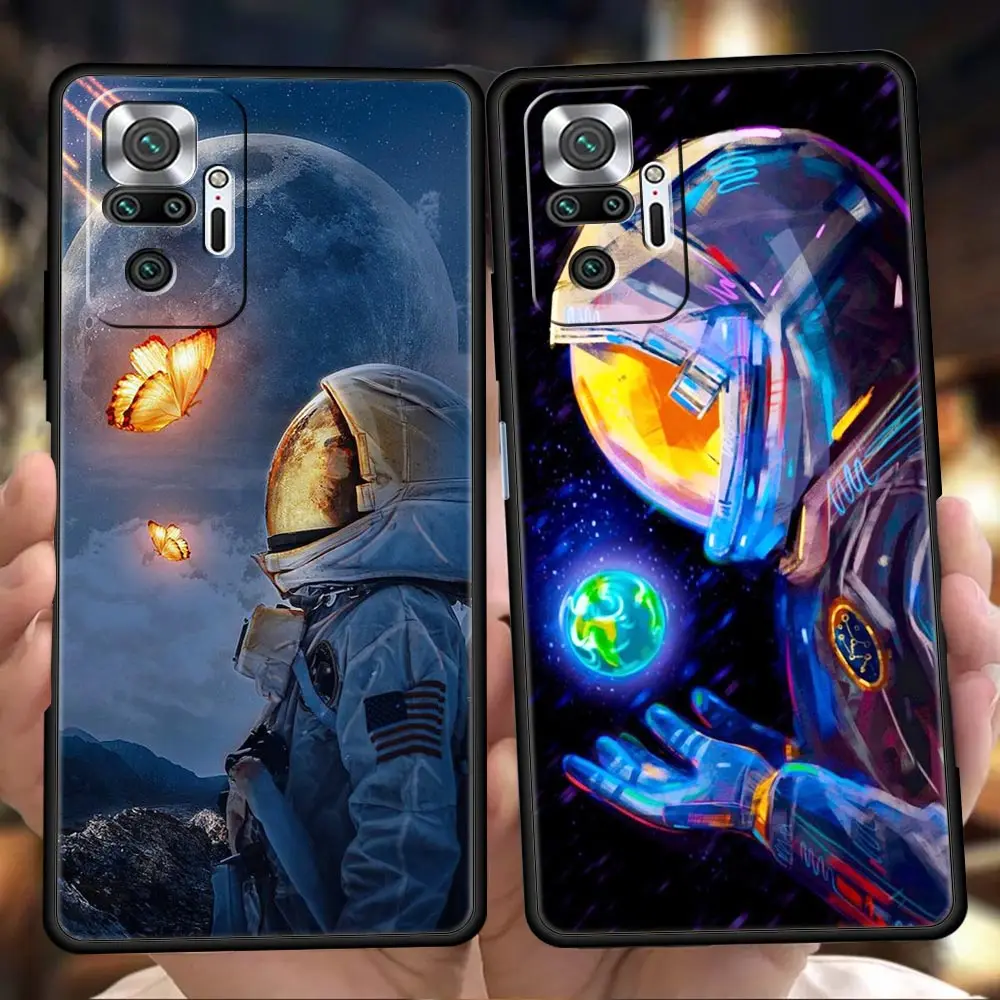 Astronaut Luxury Case For Redmi Note 10 11 11T Pro 9 9s 8 8T 7 Pro K40 Gaming 9A 9C 9T 8A Pro Plus 5G Silicone Shell Fundas TPU 
Astronaut Luxury Case For Redmi Note 10 11 11T Pro 9 9s 8 8T 7 Pro K40 Gaming 9A 9C 9T 8A Pro Plus 5G Silicone Shell Fundas TPU