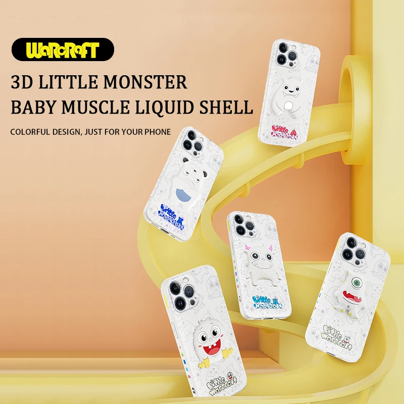 Original 3D Design Little Monster For Celular Iphone Case 13 12 ProMax 11 XR XS 678SPlus Personality Combination Hot New Product
Original 3D Design Little Monster For Celular Iphone Case 13 12 ProMax 11 XR XS 678SPlus Personality Combination Hot New Product