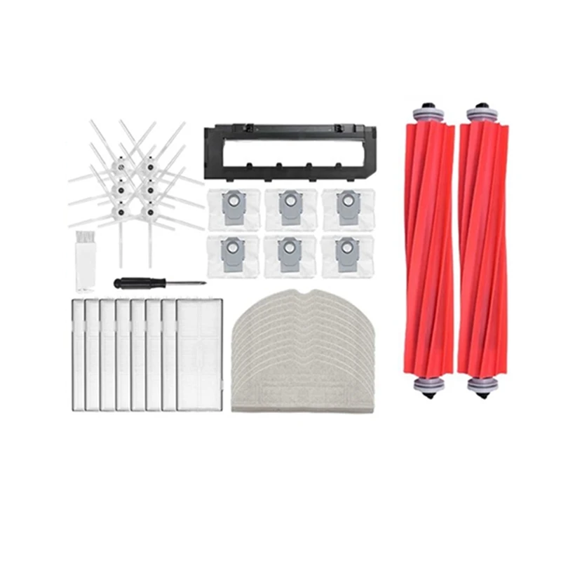 For Roborock S7 Maxv Ultra / S7 Maxv / Plus G10S Pro Q7 Max Robot Vacuum Parts Dust Bag Main Side Brush Hepa Filter Mop
For Roborock S7 Maxv Ultra / S7 Maxv / Plus G10S Pro Q7 Max Robot Vacuum Parts Dust Bag Main Side Brush Hepa Filter Mop