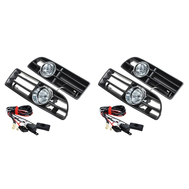 2 Set Front Fog Lights Assembly With Switch Harness Daytime Running Light For VW Bora Jetta MK4 1998-2004
2 Set Front Fog Lights Assembly With Switch Harness Daytime Running Light For VW Bora Jetta MK4 1998-2004