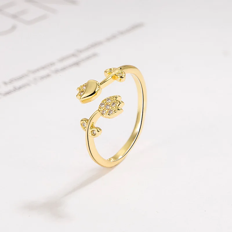 Vintage Rose Flower Open Ring for Women 2022 Fashion Trend New Sparkling Rhinestone Flower Women's Ring Fashion Jewelry Gift
Vintage Rose Flower Open Ring for Women 2022 Fashion Trend New Sparkling Rhinestone Flower Women's Ring Fashion Jewelry Gift