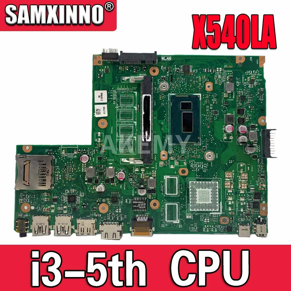 Материнская плата Akemy X540LJ для ноутбука ASUS VivoBook X540L R540L F540L A540L, оригинальная материнская плата без ОЗУ
Материнская плата Akemy X540LJ для ноутбука ASUS VivoBook X540L R540L F540L A540L, оригинальная материнская плата без ОЗУ