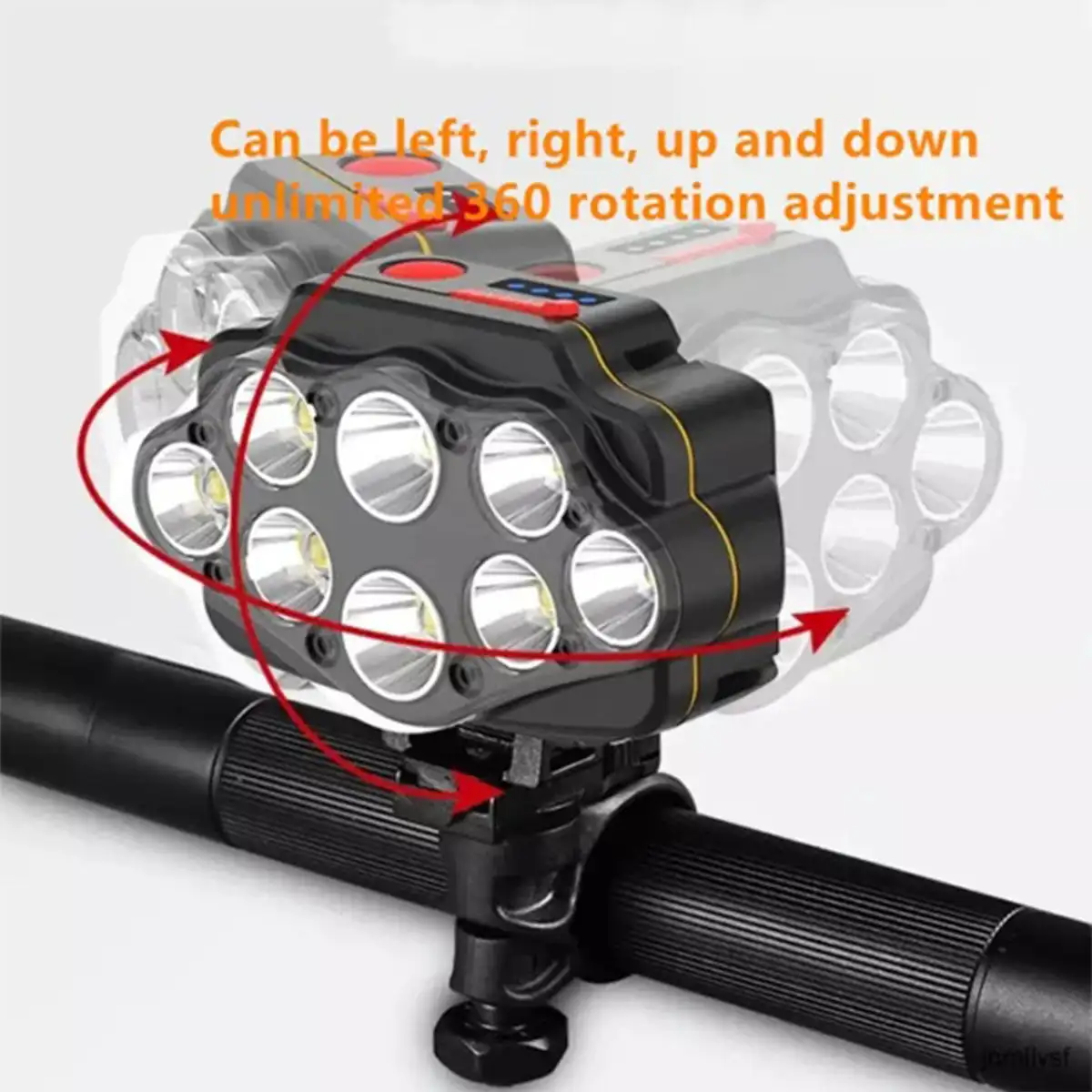 Authentic Light XPG Bright Headlight USB Chargeable Glare Super Bright Night Riding Headlight Waterproof Riding Equipment LED H
Authentic Light XPG Bright Headlight USB Chargeable Glare Super Bright Night Riding Headlight Waterproof Riding Equipment LED H