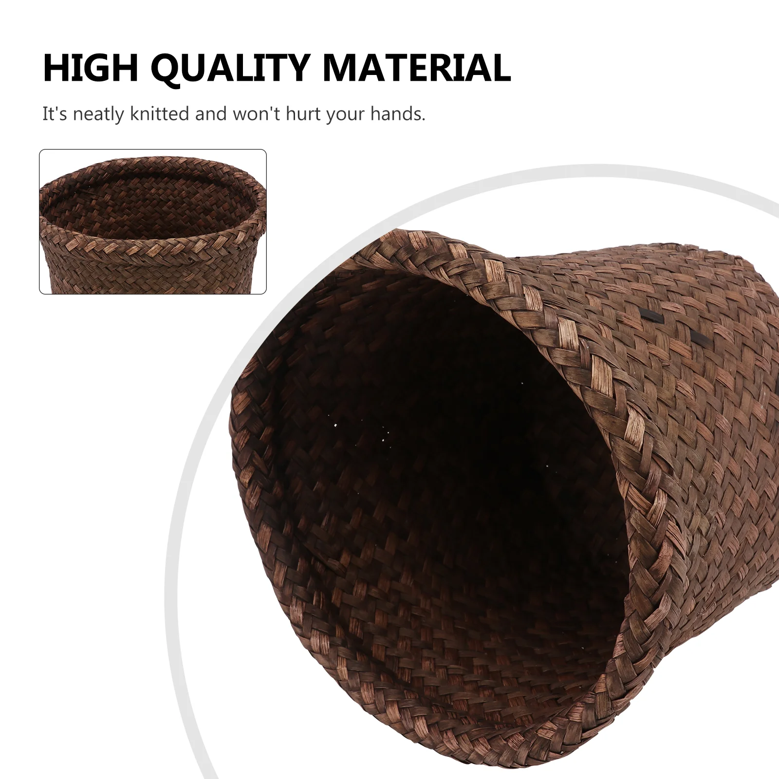 Basketwoven Flower Pot Planter Seagrass Rattan Indoor Wicker Storagebasketspots Flowerpot Planters Seaweed Cover Hand Organizer
Basketwoven Flower Pot Planter Seagrass Rattan Indoor Wicker Storagebasketspots Flowerpot Planters Seaweed Cover Hand Organizer