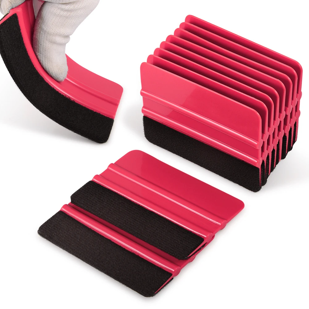 10Pcs Car Vinyl Tint Film Wrapping Felt Squeegee Cutter NEW Car Cleaning Installing Tool Kit Auto Sticker Felt Squeegee Scraper
10Pcs Car Vinyl Tint Film Wrapping Felt Squeegee Cutter NEW Car Cleaning Installing Tool Kit Auto Sticker Felt Squeegee Scraper