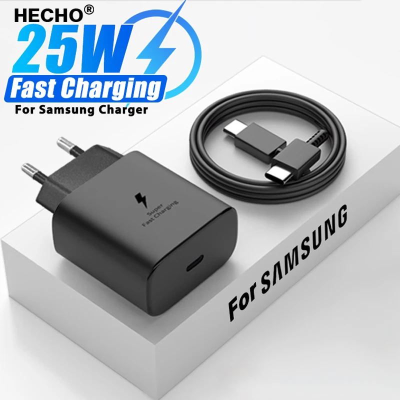 Зарядное устройство USB Type C для Samsung Galaxy S22 S21 S20 Note 20 10 A71 25 Вт, устройство для быстрой зарядки PD QC 3,0 с кабелем USB C-Type C
Зарядное устройство USB Type C для Samsung Galaxy S22 S21 S20 Note 20 10 A71 25 Вт, устройство для быстрой зарядки PD QC 3,0 с кабелем USB C-Type C