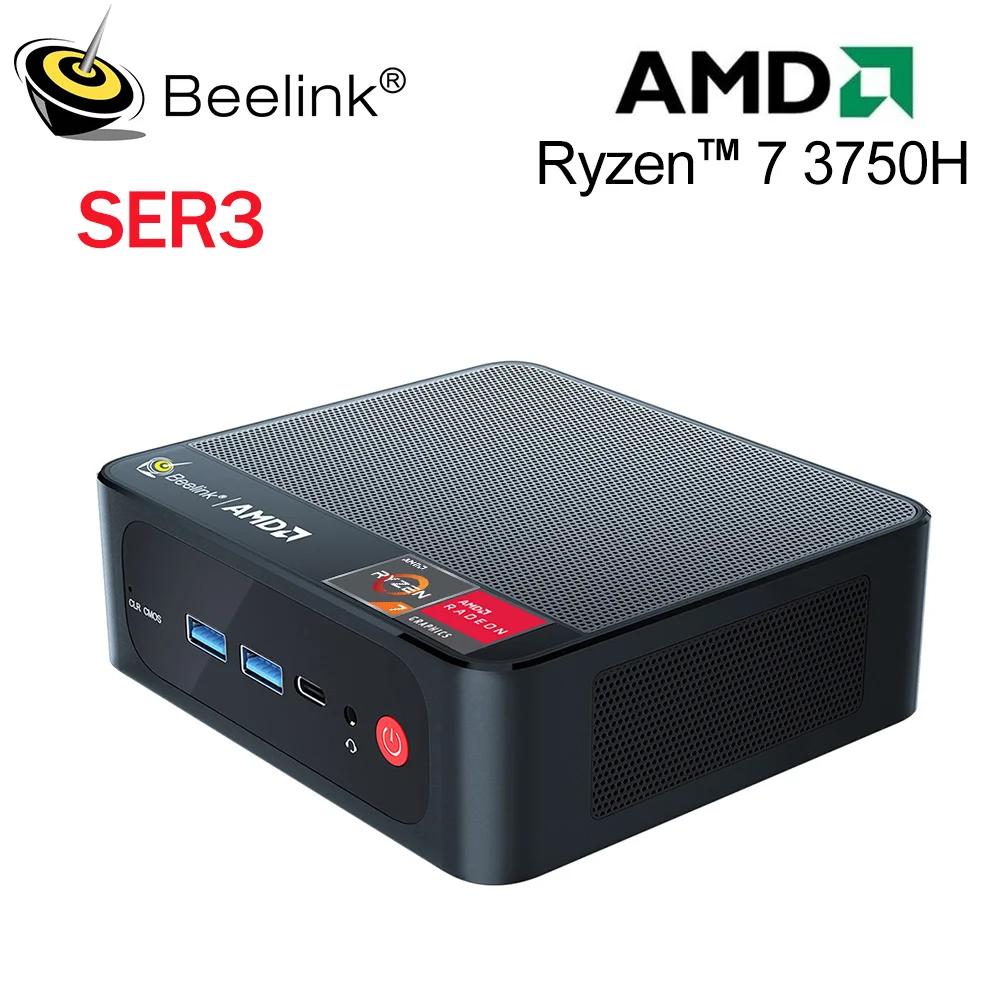 Beelink SER3 R7 AMD Ryzen 7 3750H Windows 11 Mini PC DDR4 8GB SSD 256GB Wifi5 4K Dual HD 1000M Desktop Mini Computer 16GB 500GB
Beelink SER3 R7 AMD Ryzen 7 3750H Windows 11 Mini PC DDR4 8GB SSD 256GB Wifi5 4K Dual HD 1000M Desktop Mini Computer 16GB 500GB