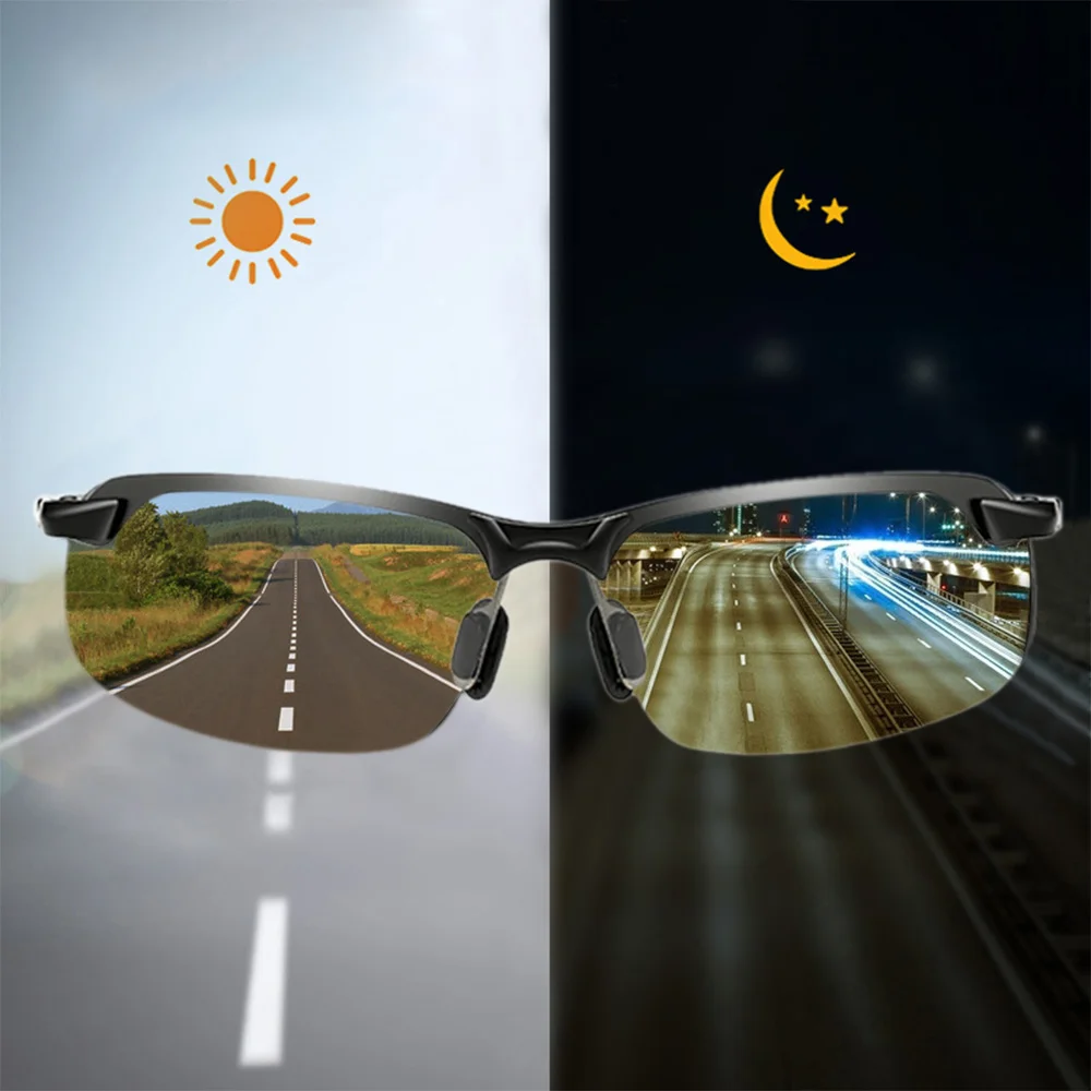 Photochromic Sunglasses Polarized Driving Chameleon Glasses Male and Female Drivers Driving Anti-glare Glasses Day Night Vision
Photochromic Sunglasses Polarized Driving Chameleon Glasses Male and Female Drivers Driving Anti-glare Glasses Day Night Vision