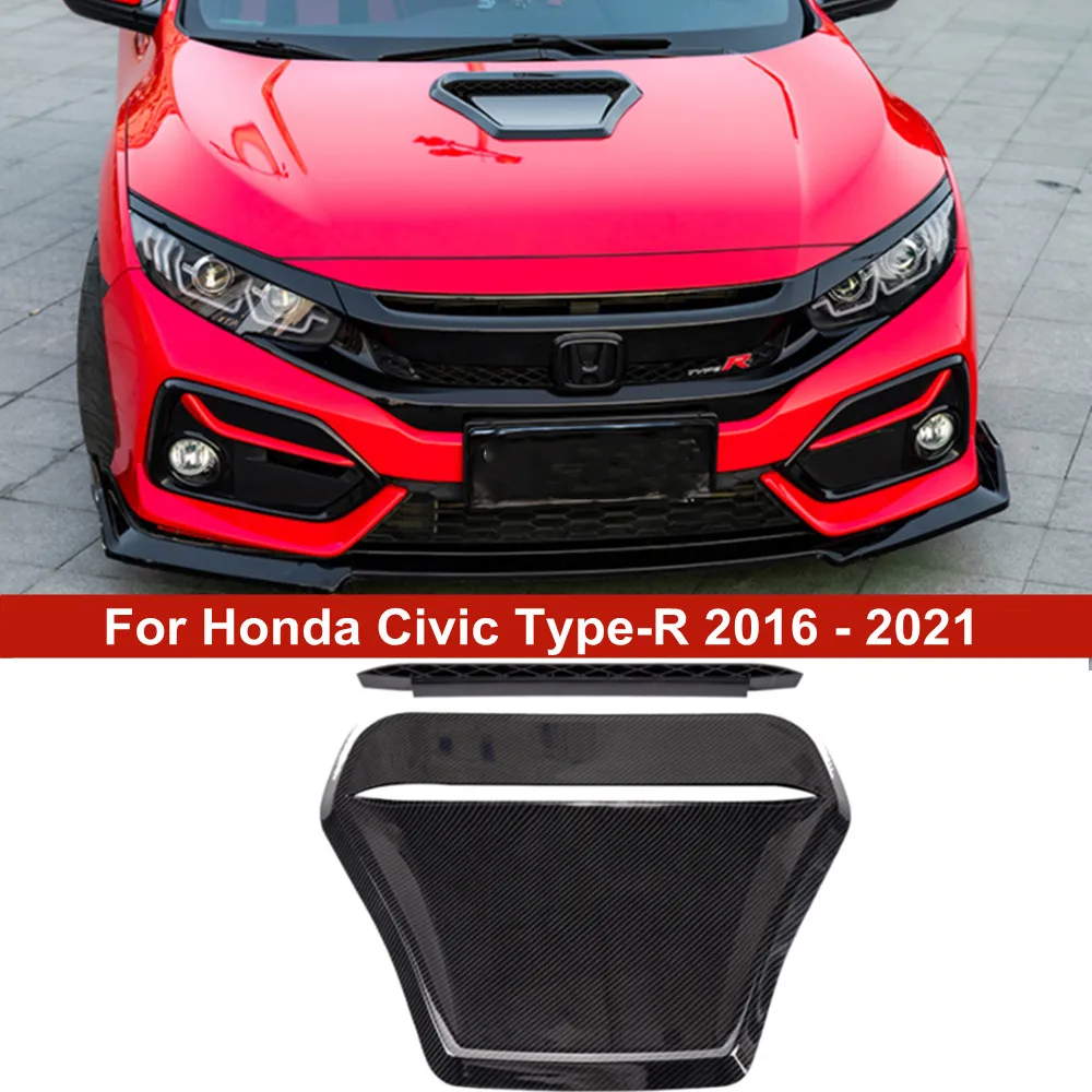 Car Front Hood Modification Decoration Cover Engine Cover Air Outlet Cover for Honda Civic Type-R 2016 - 2021
Car Front Hood Modification Decoration Cover Engine Cover Air Outlet Cover for Honda Civic Type-R 2016 - 2021
