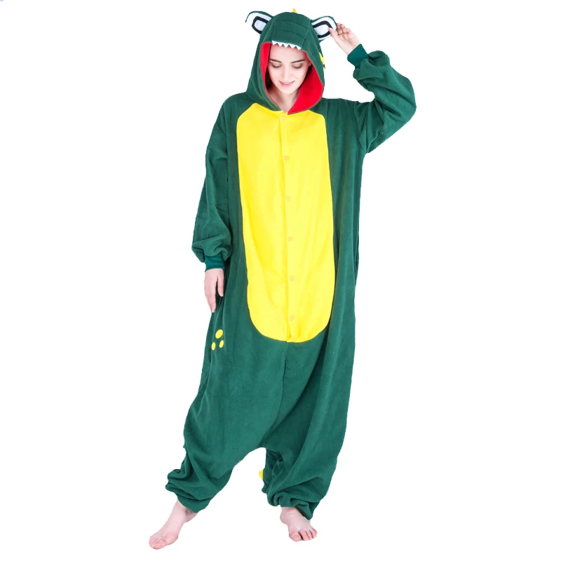 Kigurumis Animal Pajama Women Men Sleepwear Cute Crocodile Funny Pyjamas Unisex Polar fleece Jumpsuits Homewear Pajama Party
Kigurumis Animal Pajama Women Men Sleepwear Cute Crocodile Funny Pyjamas Unisex Polar fleece Jumpsuits Homewear Pajama Party