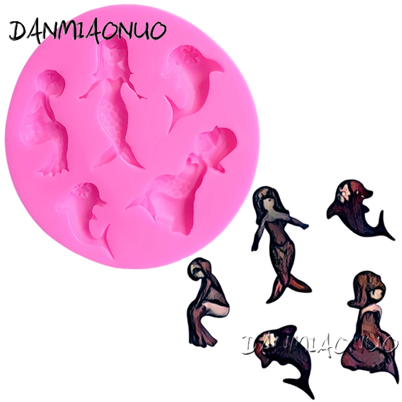 DANMIAONUO A0255034 Mermaid Cake Decorating Moldes De Silicone Para Resina Epoxi Clay Tools Silikonowe Foremki Na Babeczki
DANMIAONUO A0255034 Mermaid Cake Decorating Moldes De Silicone Para Resina Epoxi Clay Tools Silikonowe Foremki Na Babeczki