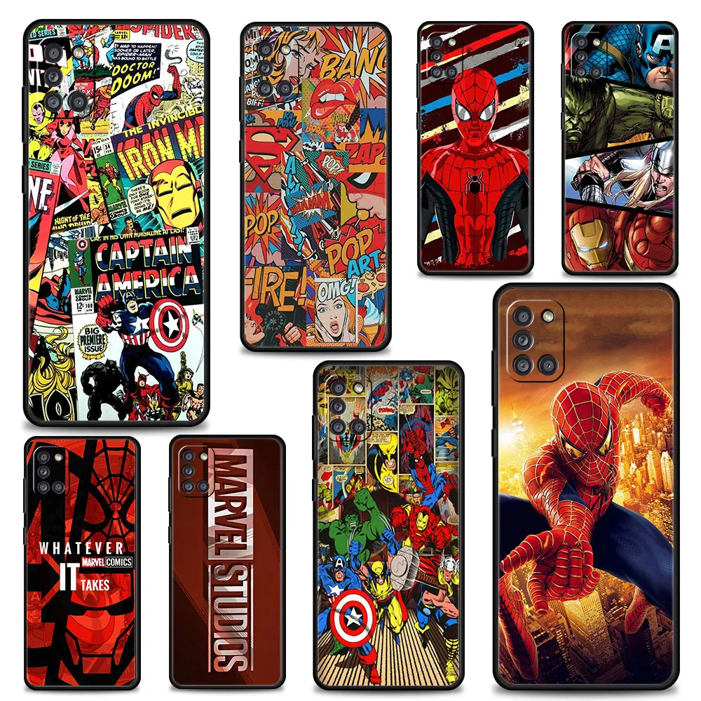 Phone Case for Samsung Galaxy A12 A52 A51 A32 A21s A71 A02s A32 5G A31 A72 A22 A11 A41 A03 A13 Silicone Cover Marvel superheroes
Phone Case for Samsung Galaxy A12 A52 A51 A32 A21s A71 A02s A32 5G A31 A72 A22 A11 A41 A03 A13 Silicone Cover Marvel superheroes