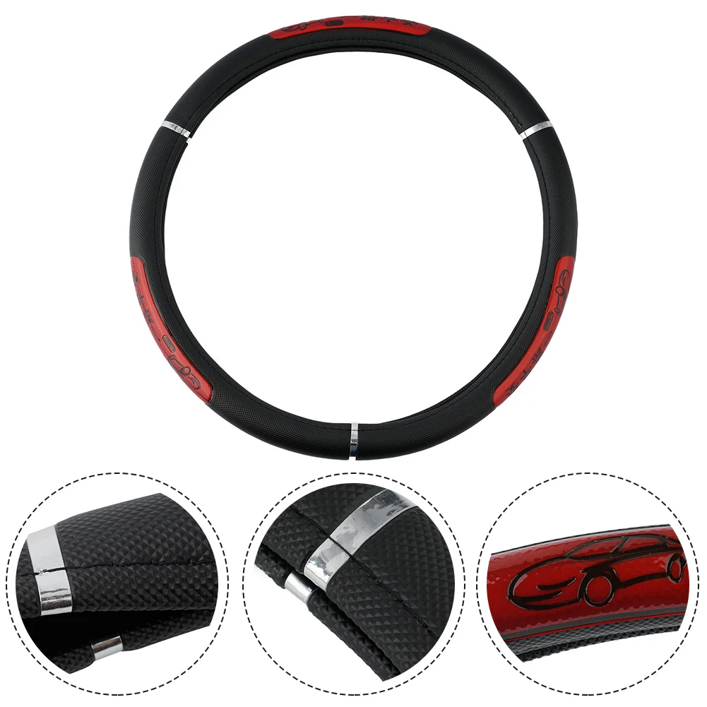 Truck Steering Wheel Cover 40/42/45/50CM Bus Decoration Double Stitched Elasticity Tool High Quality Practical
Truck Steering Wheel Cover 40/42/45/50CM Bus Decoration Double Stitched Elasticity Tool High Quality Practical