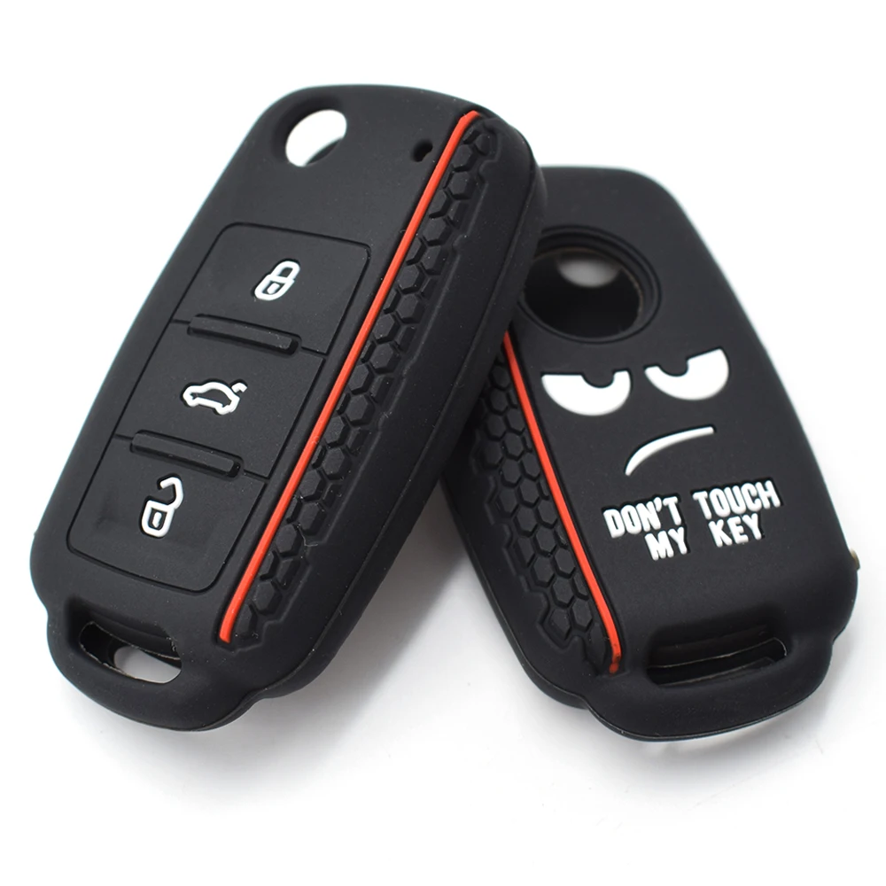 Silicone Remote Flip Key Fob Case Cover For SKODA Fabia Octavia For SEAT Leon Toledo Altea Ibiza For VW Golf Polo Bora Beetle
Silicone Remote Flip Key Fob Case Cover For SKODA Fabia Octavia For SEAT Leon Toledo Altea Ibiza For VW Golf Polo Bora Beetle