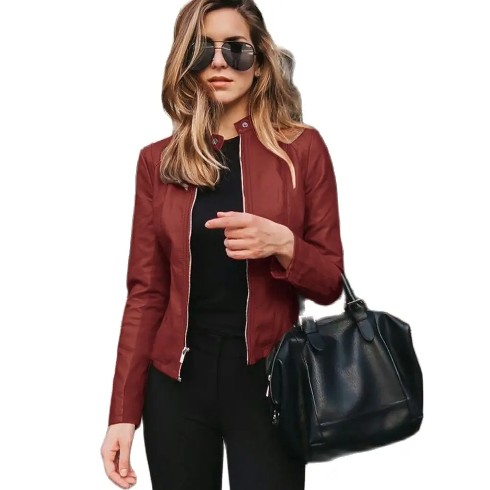 OEM Custom Fashion Jacket Leather Fleece Pu Suit Red Formal Blazers and Coats For Women
OEM Custom Fashion Jacket Leather Fleece Pu Suit Red Formal Blazers and Coats For Women