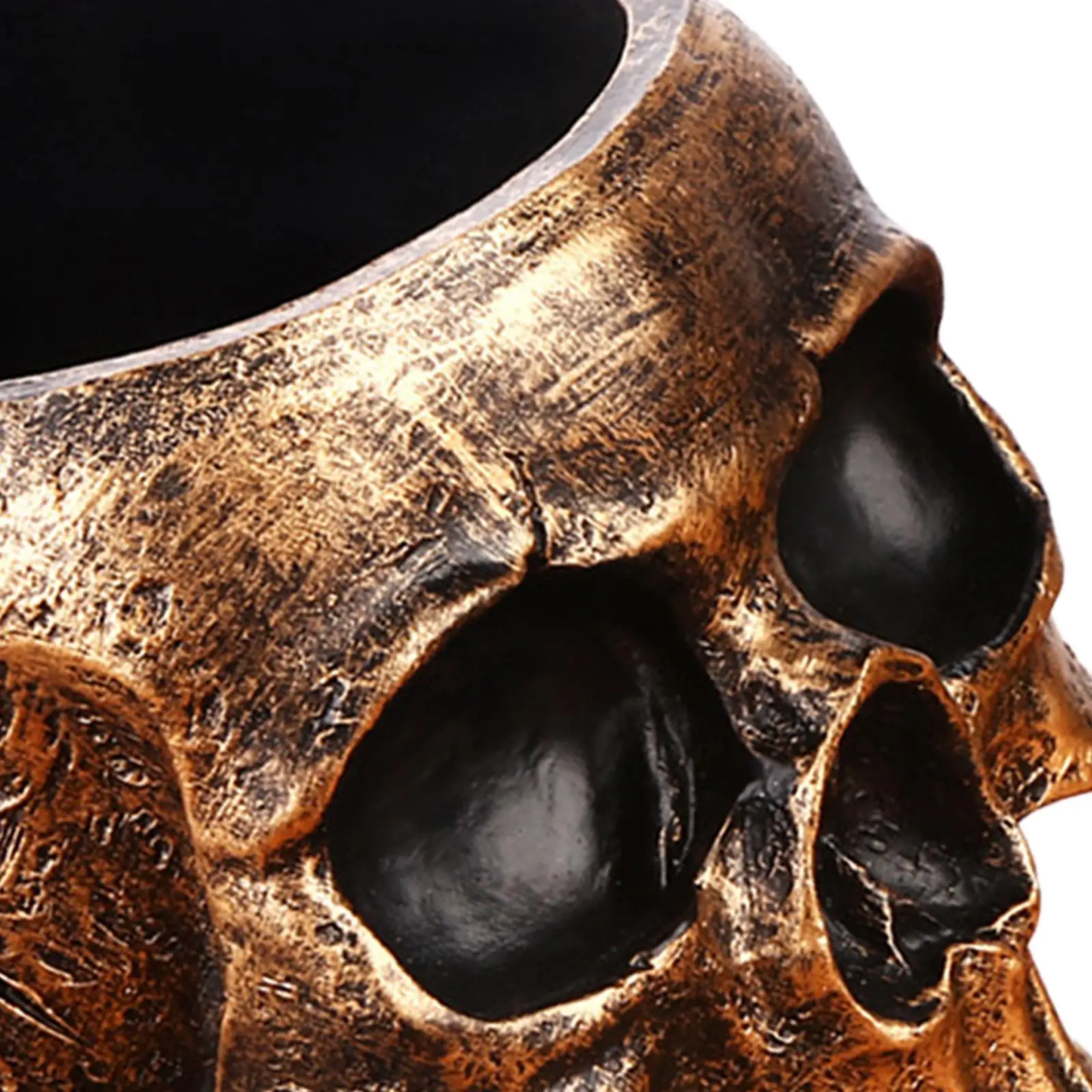 Skull Flower Pot Resin Statue Creative Artware Succulent Planter Pot Container Holder for Yard Bar Garden Desk Ornaments
Skull Flower Pot Resin Statue Creative Artware Succulent Planter Pot Container Holder for Yard Bar Garden Desk Ornaments
