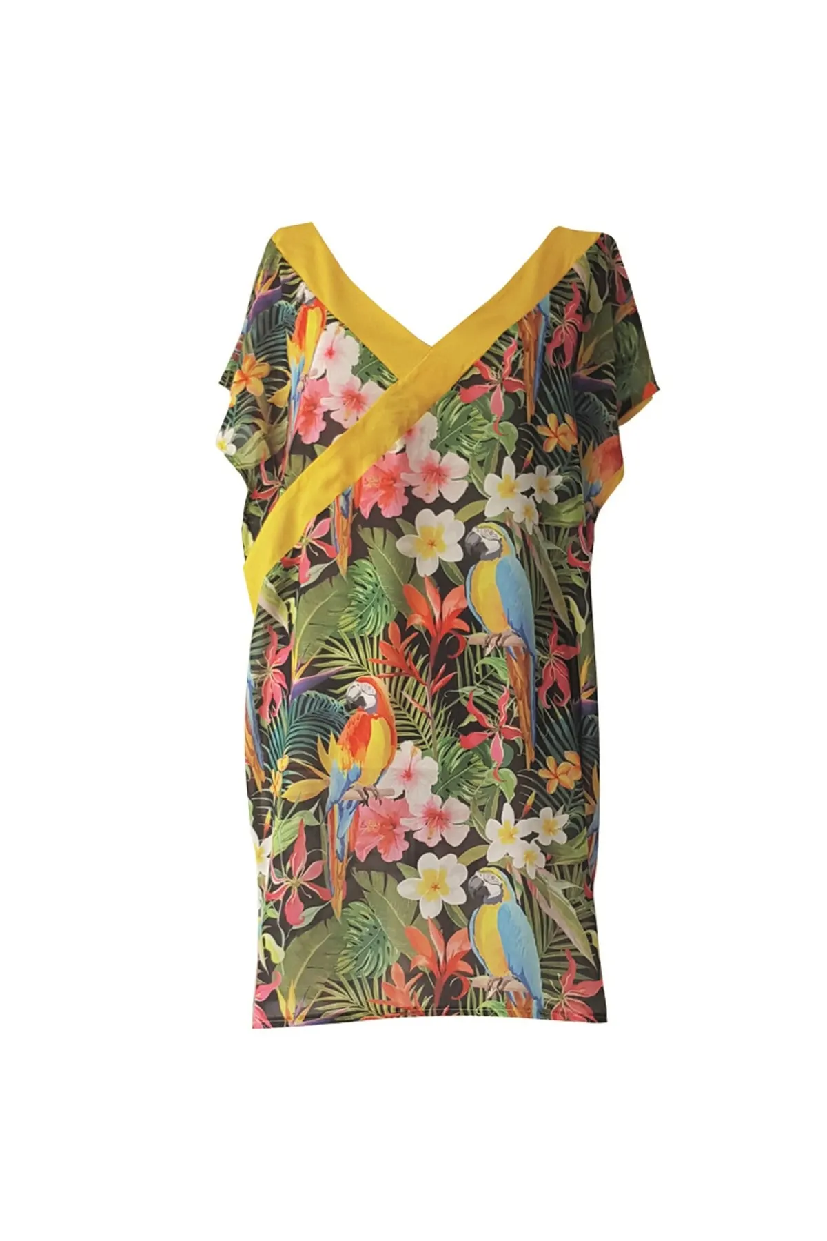 Women's Pareo Green V-Neck Patterned And Beach Bag Combine Swimwear Cover Up Dress Sexy Tunic Suit Beachwear
Women's Pareo Green V-Neck Patterned And Beach Bag Combine Swimwear Cover Up Dress Sexy Tunic Suit Beachwear