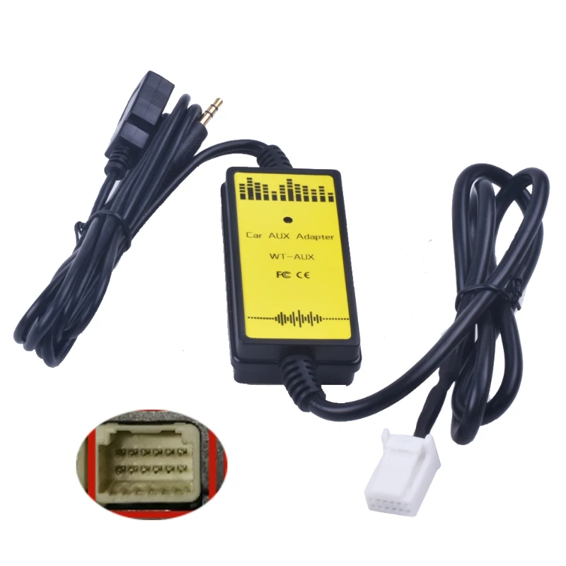 For Toyota Camry Corolla Auris Lexus Car CD Adapter MP3 Audio Interface AUX USB Adapter SD 2x6P Connect CD Changer
For Toyota Camry Corolla Auris Lexus Car CD Adapter MP3 Audio Interface AUX USB Adapter SD 2x6P Connect CD Changer